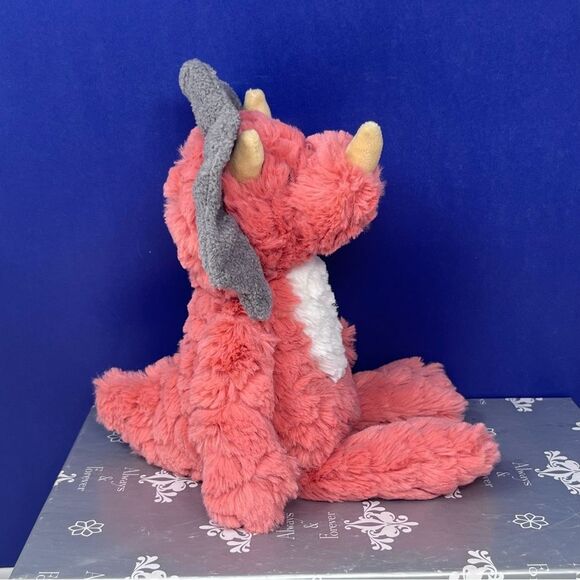 Mary Meyer Putty Nursery Dino 11” Plush Triceratops - Picture 7 of 9